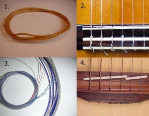 Разновидности струн для гитары
